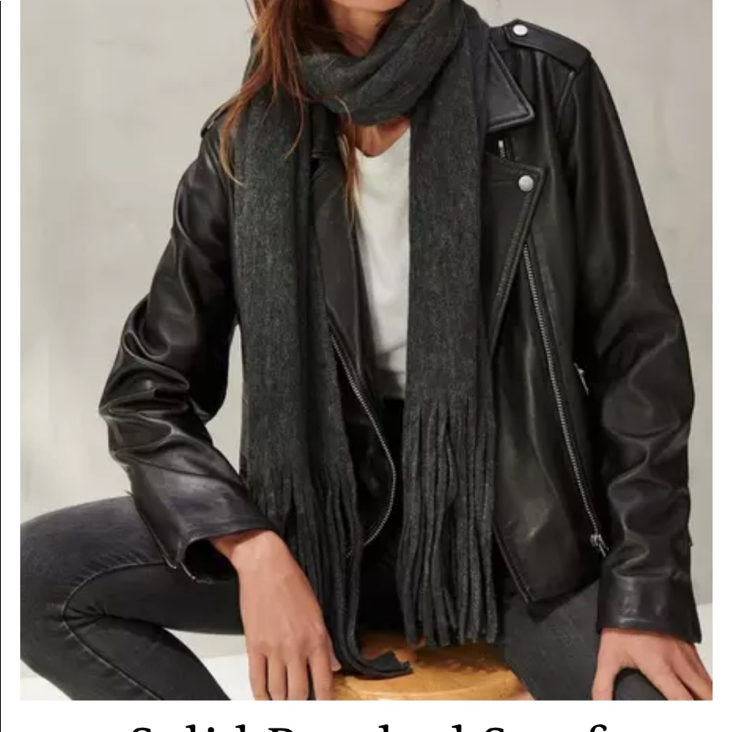 Solid Brushed Scarf